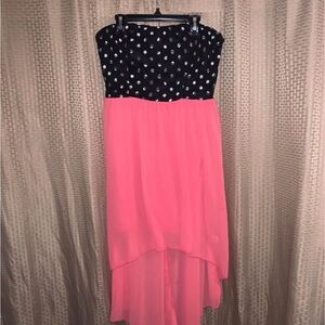 Annabelle Black and Pink Dress